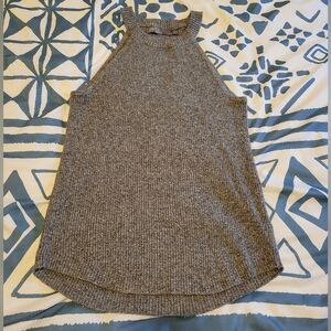 Knit High Neck Sweater Tank